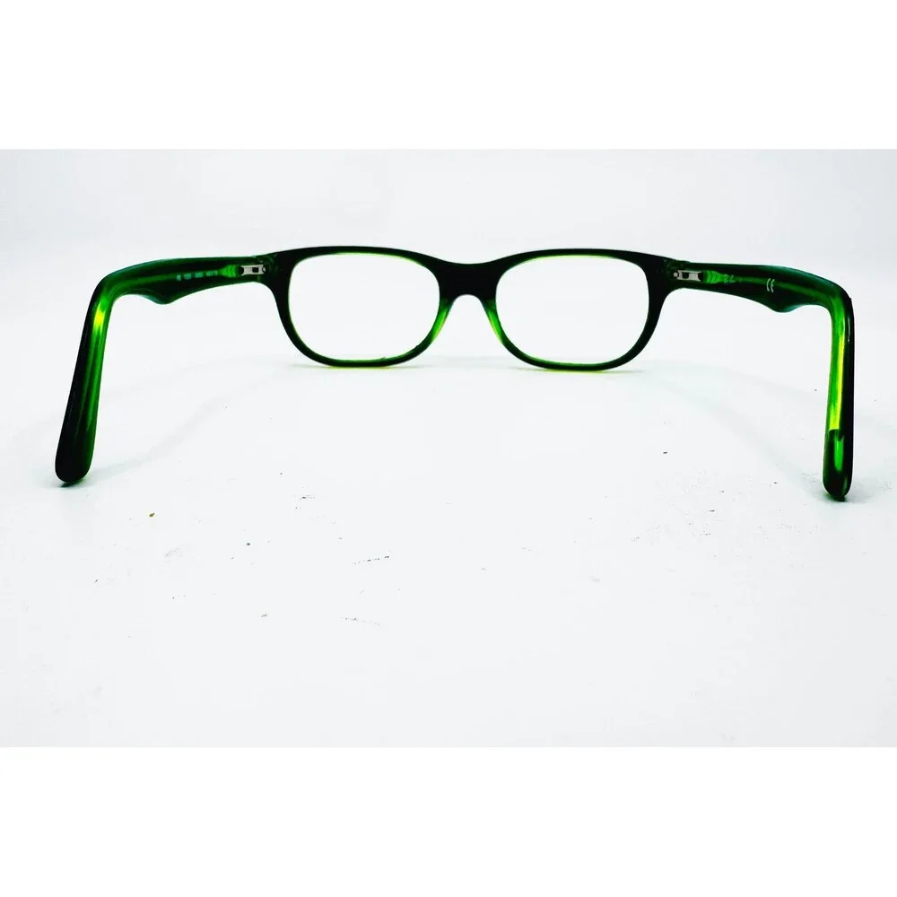 Ray-Ban Eyeglasses Kids Black Green RB 1555 3665 Square 46-16-125